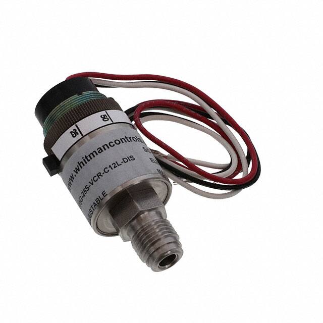 J205G-25S-VCR-C12L-DIS Whitman Controls, LLC  Pressure Sensors Transducers - Industrial